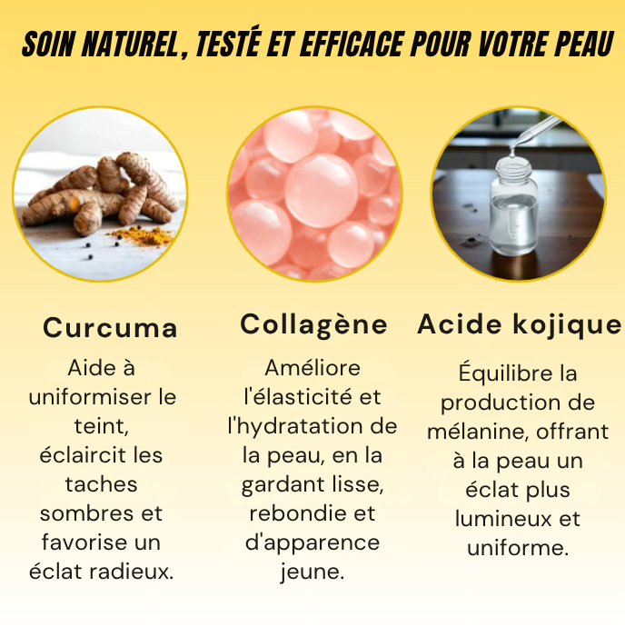 Masque de nuit au curcuma et à l’acide kojique